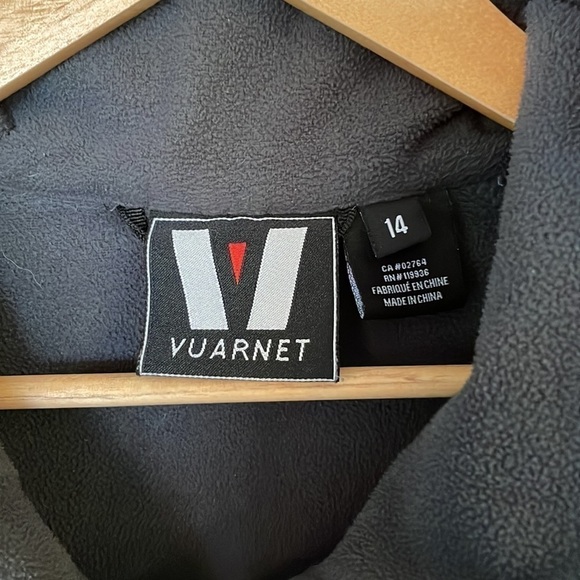 Vuarnet Long Plaid Funnel Neck Fall Coat - Picture 2 of 10